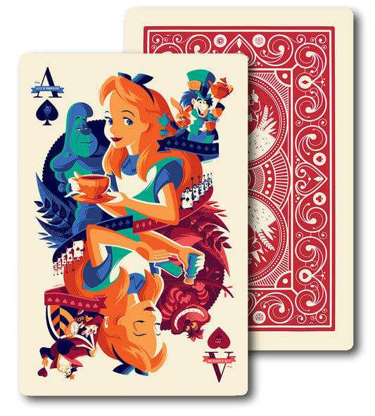 Cyclops Print Works X Mondo Collaboration Print #13: Alice in Wonderland by Tom Whalen