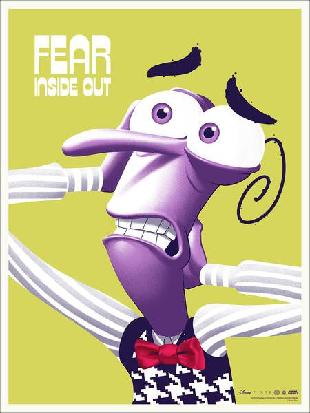 Cyclops Print Works X Mondo Print: Fear (Inside Out) by Phantom City Creative