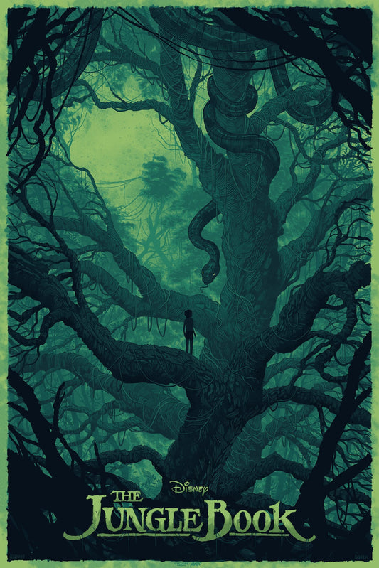 Cyclops Print Works X Mondo Collaboration Print #01: The Jungle Book by Daniel Danger