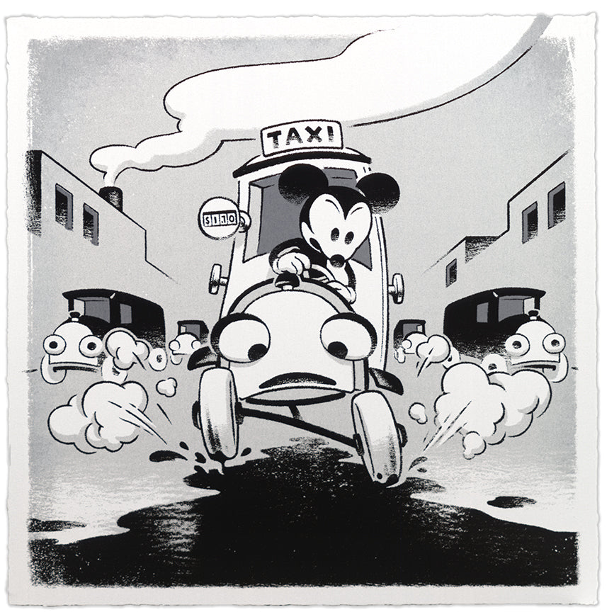 Vintage Mickey Travel (3 Print Set) by Ameorry Luo