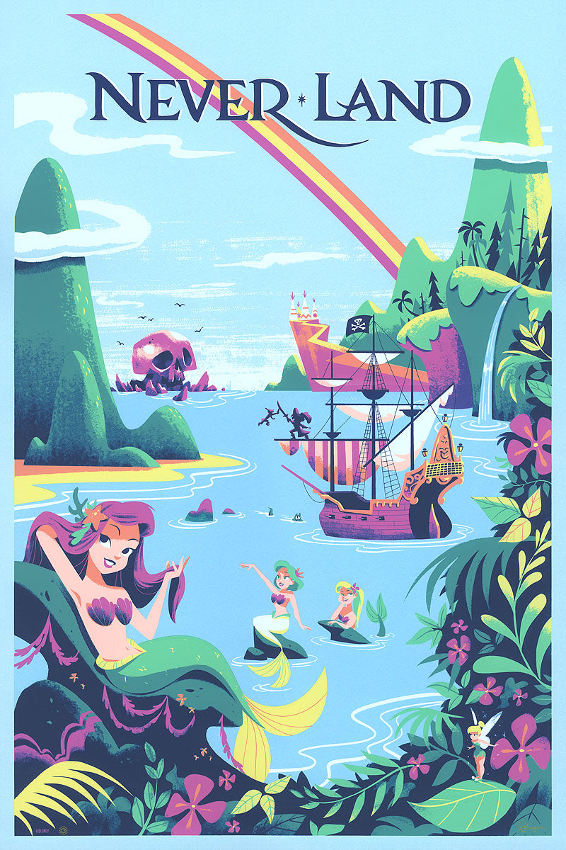 Cyclops Print Works #94 – Neverland – by Bill Robinson