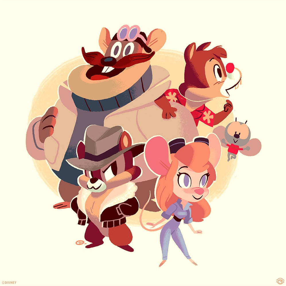 Cyclops Print Works #101 - Rescue Rangers - Glen Brogan