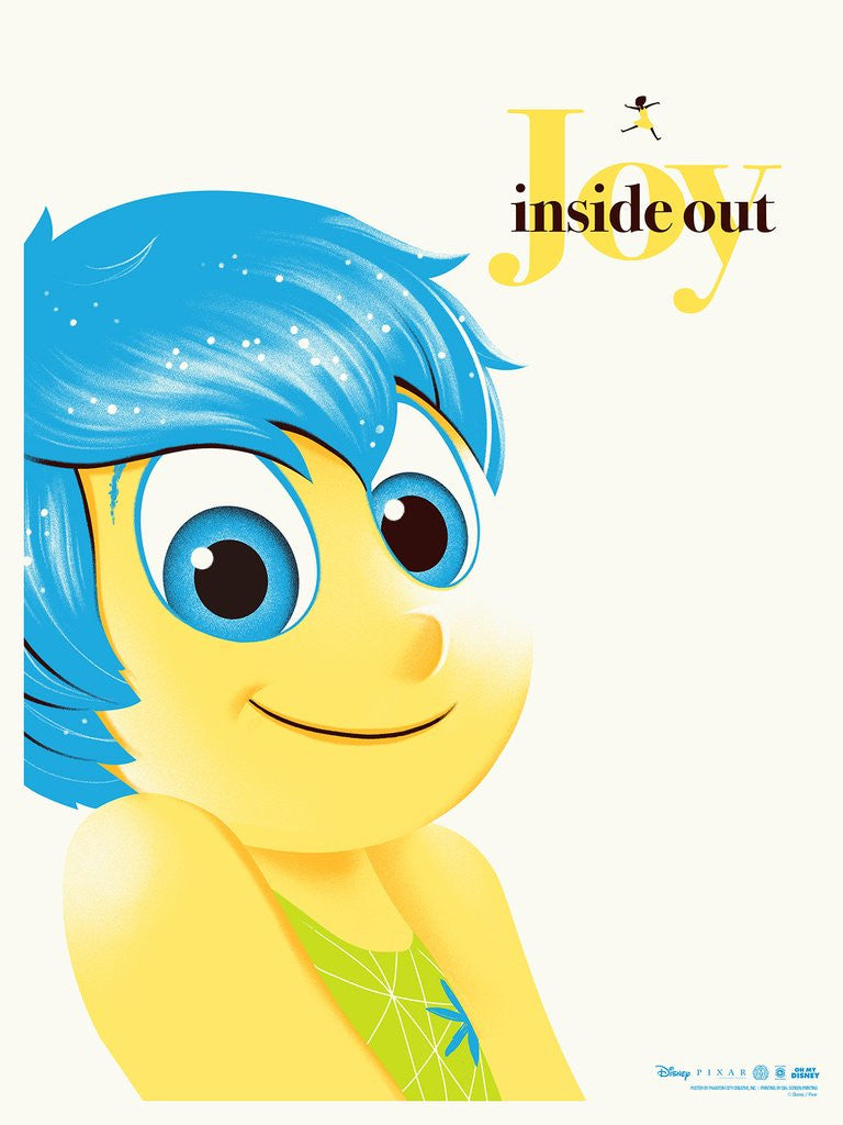 Cyclops Print Works X Mondo Print: Joy (Inside Out) by Phantom City Creative