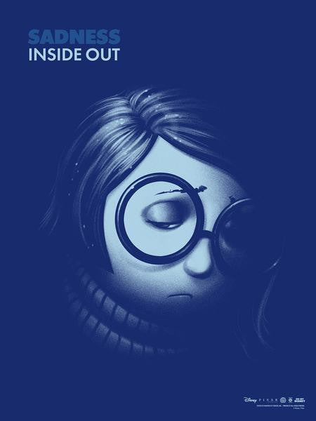Cyclops Print Works X Mondo Print: Sadness (Inside Out) by Phantom City Creative