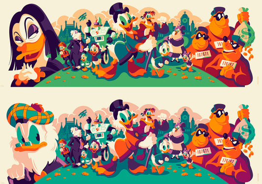Cyclops Print Works Print -Ducktales Uncut Edition- By Tom Whalen